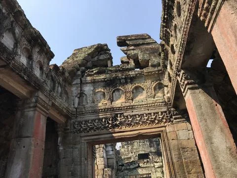 Preah Khan Temple Stock Photos