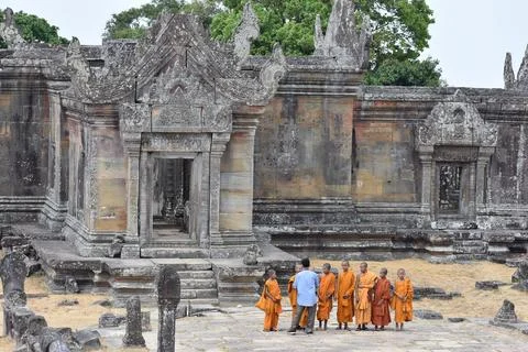 In Preah Vihea Stock Photos