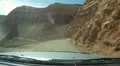 Precarious switch back dirt road coming of high desert into Mexican Hat - 7 Video HD