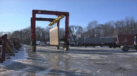PrecastTransport Stock Footage 65780073