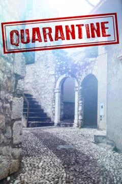Precautionary security measures to counter the spread of Coronavirus in Italy Stock Photos