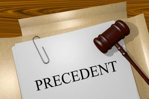 PRECEDENT concept Illustrazione stock