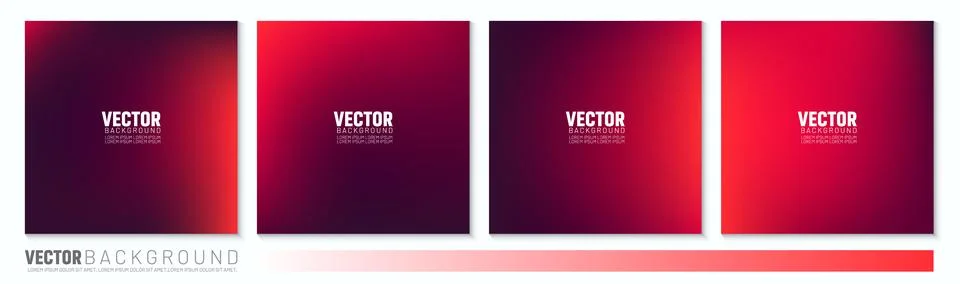 Precious Coffee Color gradient background Palette Collections. Social media use Stock Illustration