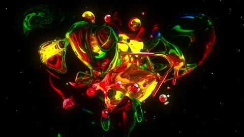 Precious formlessness Stock Footage 138457156