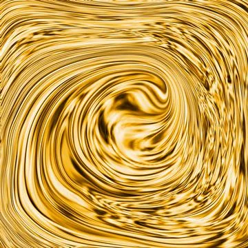 Precious metal flow image. Marble abstract background digital illustration. L Stock Illustration