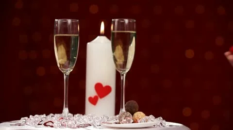 Precious ring as a gift. HD Stock Footage 10574325