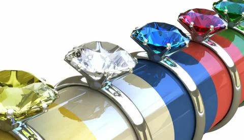 Precious Ring Stock Illustration