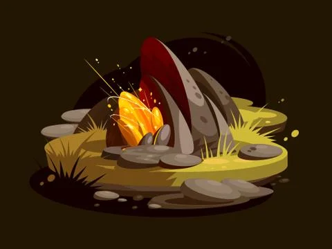 Precious stone gold 스톡 일러스트