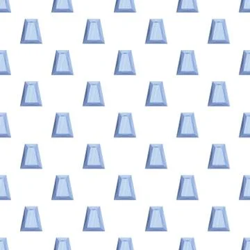 Precious stone pattern seamless vector Stock Illustration