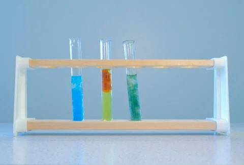 Precipitates of Transition Metals Stock Photos