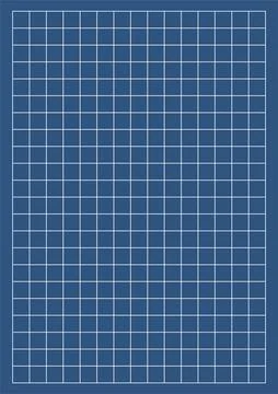 Precise grid pattern on a blue background, perfect for technical drawings, .. Stock Illustration