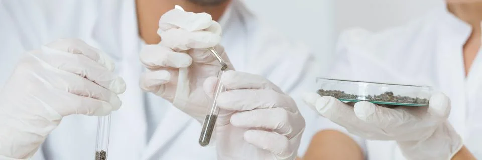 Precise measuring of substrate ratio Stock Photos