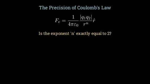 The Precision of Coulomb Law Stock-Footage 336743407
