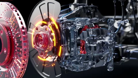 Precision Engineered Automotive Systems Delivering Superior Performance and U Stock-Footage 327912204