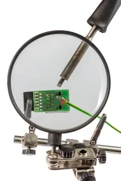 Precision engineering aid Stock Photos