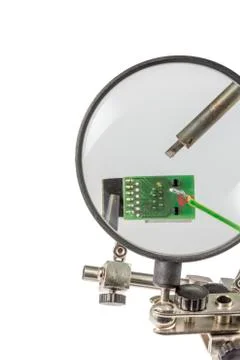 Precision engineering aid Stock Photos