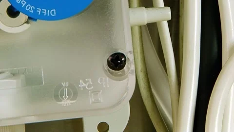 Precision Engineering of an Essential Air Filter Component Stock Footage 341067641
