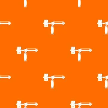 Precision grinding machine pattern seamless Illustrazione stock