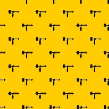 Precision grinding machine pattern vector Illustrazione stock