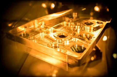 Precision machine parts Stock Photos