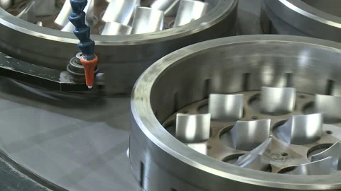 Precision machine shop Video stock 167483838