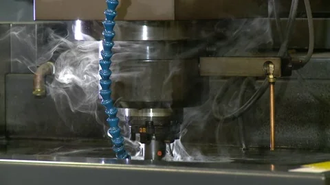 Precision machine shop Stock Footage 167483850