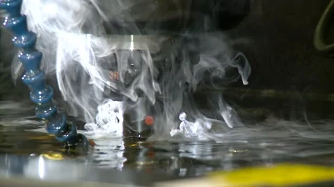 Precision machine shop Video stock 167483859