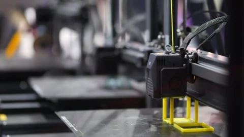 Precision manufacturing Stock Footage 345860896