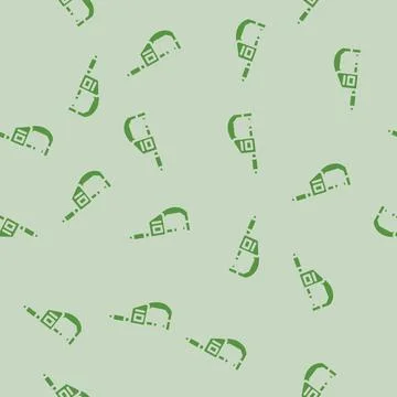 Precision measuring manufacturing engineer glyph vector seamless pattern イラスト素材