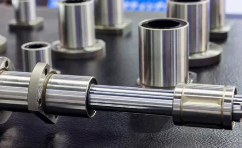 Precision part of an machine Stock Photos