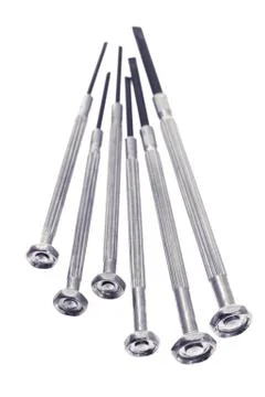 Precision screw drivers Stock Photos