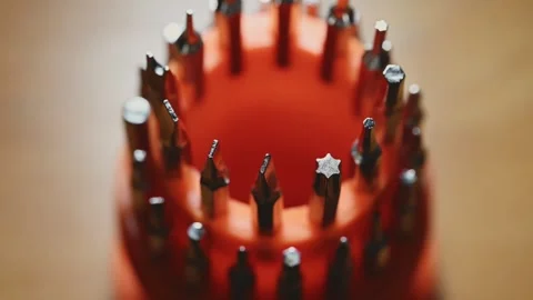 Precision Screwdriver Set for Small Electronics Repair Stock Footage 345505454