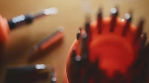 Precision Screwdriver Set for Small Electronics Repair Stock Footage 345505685