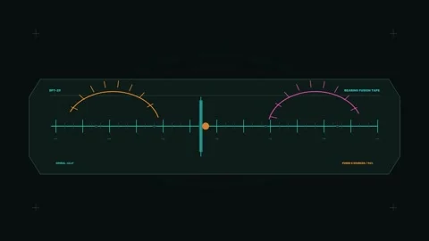 Precision Target Acquisition Interface Seamless Loop Stock-Footage 342290997