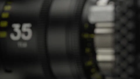 Precision View Fast Cine Lens Rack Focus Stock Footage 343630145