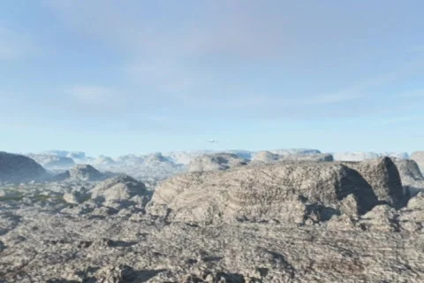 Predator Flyby Stock Footage 83261