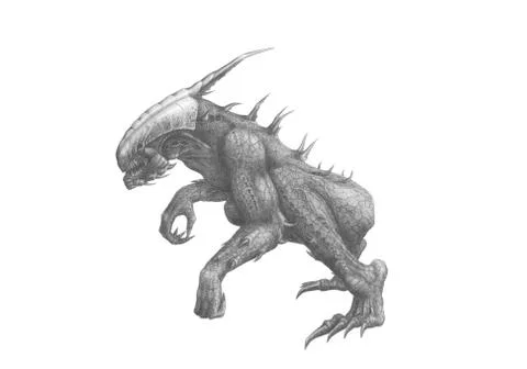 Predator Stock Illustration