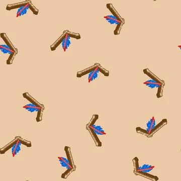 Predictive analytics graph ai integration isometric icon seamless pattern 스톡 일러스트