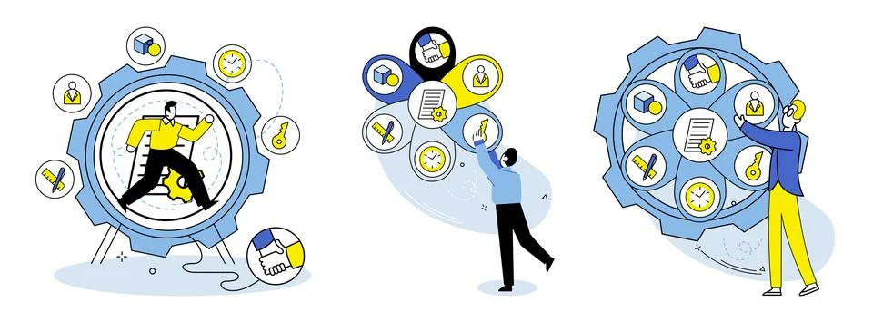 Predictive analytics. The predictive analytics concept emphasizes importance イラスト素材