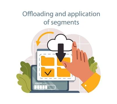 Predictive analytics. Process of using data to forecast future outcome. Stock Illustration
