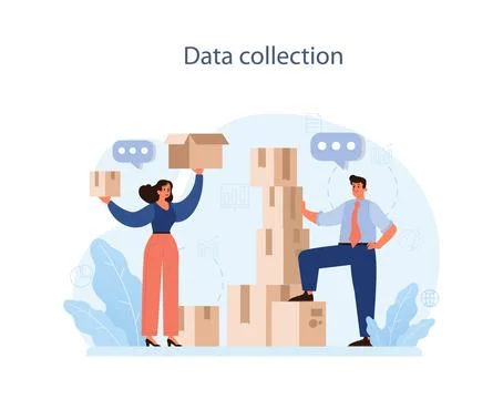 Predictive analytics. Process of using data to forecast future outcome. 스톡 일러스트