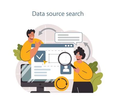 Predictive analytics. Process of using data to forecast future outcome. 스톡 일러스트