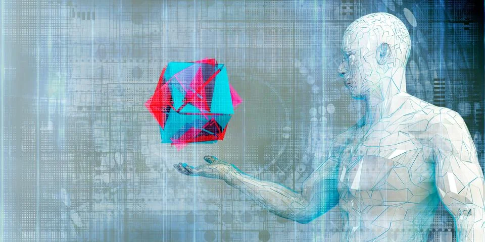 Predictive Analytics System Showcasing Adaptive Learning Process イラスト素材