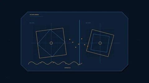 Predictive Diagnostic Data HUD Seamless Loop 스톡 동영상 342186810