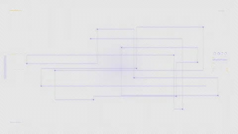 Predictive HUD Orbital Map Trajectory: Dashboard : 4K Alpha Stock Footage 333007712