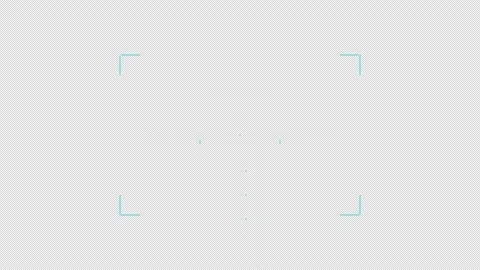 Predictive Seamless HUD Precision Sniper Optic: Readout : 4K Alpha Video stock 332944226