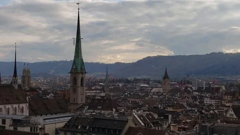 Predigerkirche Zurich Stock-Footage 122340956