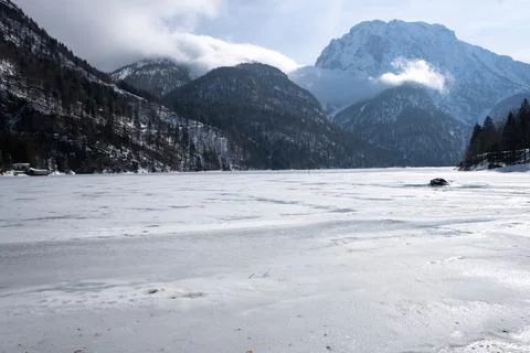 Predil lake Stock Photos