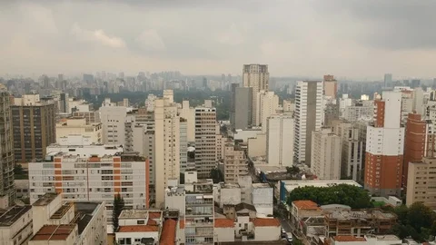 Predios São Paulo Stock Footage