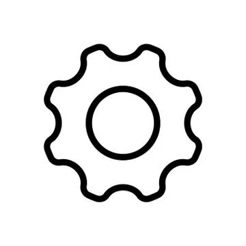 Preference thin line icon Stock Illustration